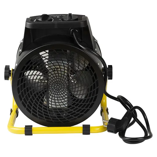 Електрична теплова гармата Sigma 3.0 кВт, площа обігріву 60 кв.м., підлоговий, чорний (5359471) - фото 4