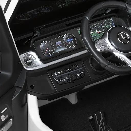 Електромобіль дитячий Bambi Mercedes-Benz M 5880EBLR-1 24V білий - фото 9