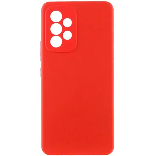 Чехол Silicone Cover Lakshmi Full Camera (AAA) для Samsung Galaxy A33 5G Красный / Red