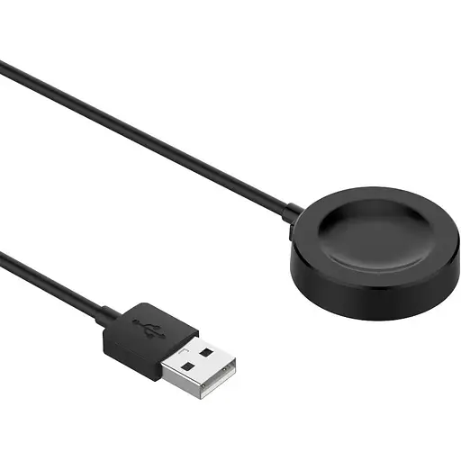 Зарядний пристрій DK CDK кабель (1m) USB для Huawei Watch GT Runner (017322) (black) - фото 3