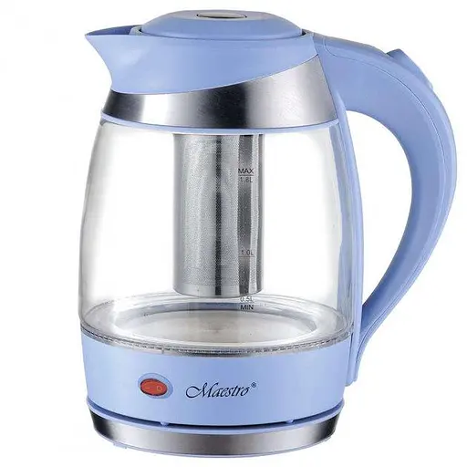 Електричний дисковий пластиковий чайник Maestro 065  - фото 1