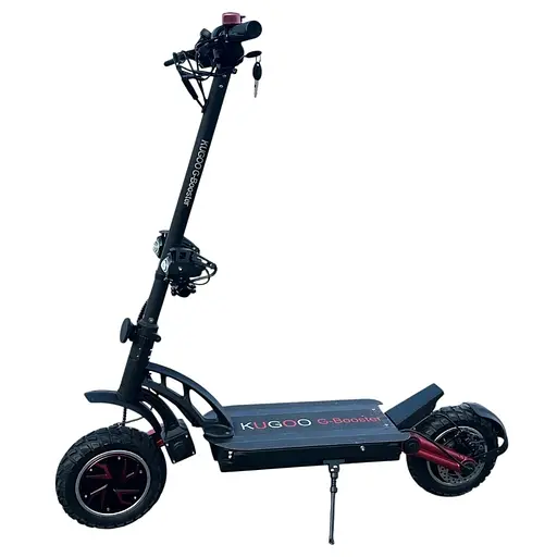 Электросамокат KUGOO G-Booster 1200W*2 (2400W) 23Ah черный, полноприводный без сидения (2025 года) - фото 1