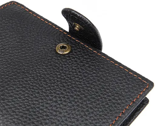 Мужской кожаный кошелек Vintage 9.5х12 см acs0015340 - фото 9