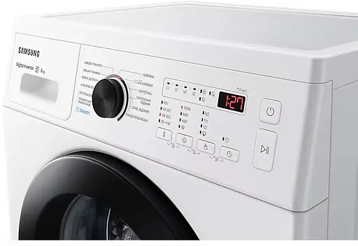 Стиральная машина Samsung WW60AG4S00CEUA White 6кг фронтальная 12 программ дисплей 1400 об/мин класс энергопотребления A+++ 85x60x45 - фото 4