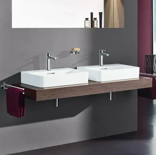 Смеситель для умывальника Grohe Lineare S-size однорычажный Хром 30412 - фото 9