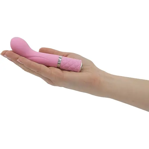 Роскошный вибратор Pillow Talk - Racy Pink с кристаллом Сваровски - фото 5