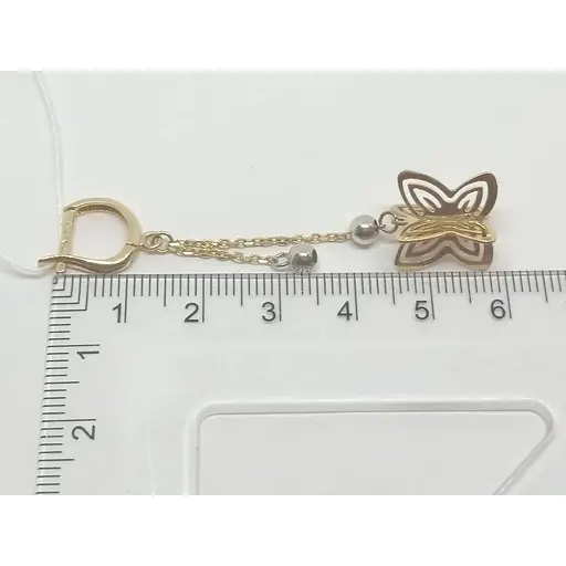 Золоті сережки Столична Ювелірна Фабрика. 105869 - фото 4