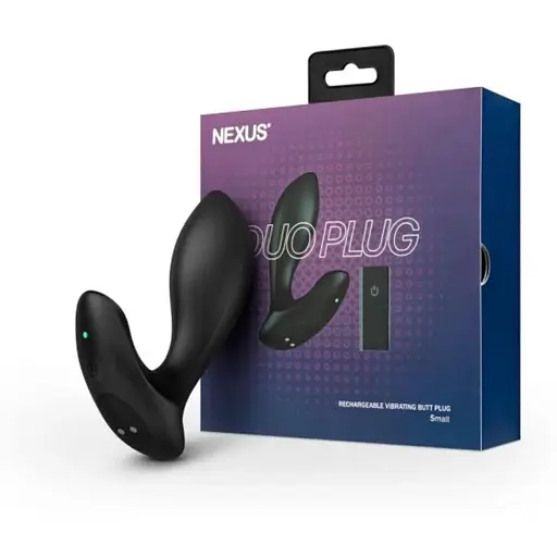 Анальна пробка Nexus DUO Remote Control Beginner Butt Plug Small Black - фото 3
