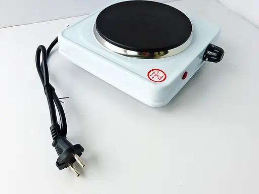 Настольная Электрическая плита Domotec DT 1011 1 конфорка Белый - фото 4