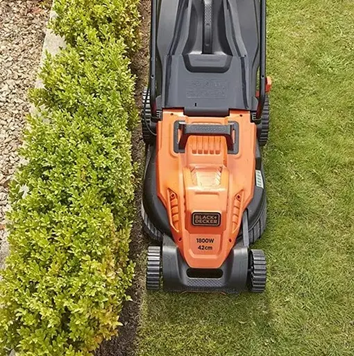 Газонокосарка електрична Black+Decker BEMW481BH - фото 5