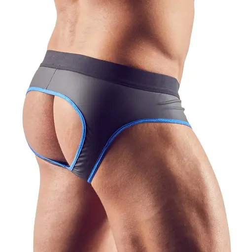 Мужские трусы Svenjoyment Underwear Jock L черный с синим - фото 4