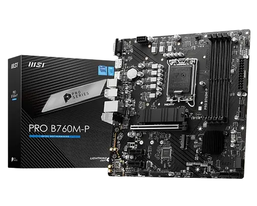Материнська плата MSI B760M-P Pro LGA 1700 (PRO B760M-P)