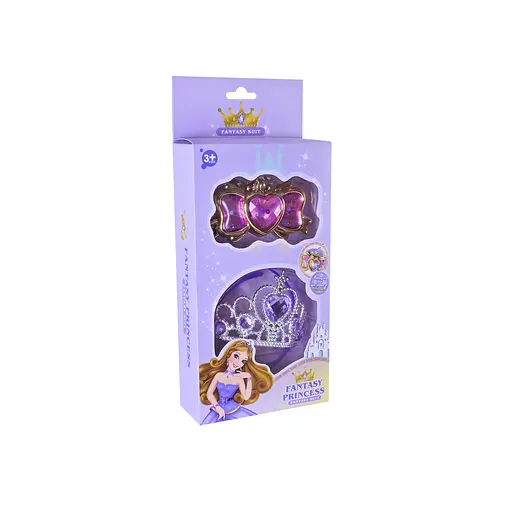 Аксесуари для дівчат 777-C763, батар. корона, аксес у короб. 15*6*8см (6981064400033) Фіолетовий - фото 1