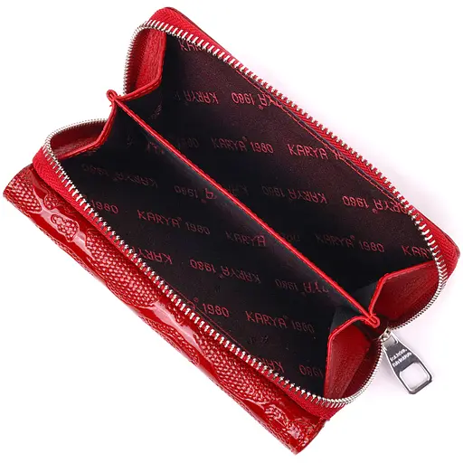 Женское кожаное портмоне KARYA 16х9.5х3 см acs0024604 - фото 3