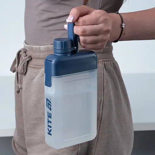 Пляшка для води Kite 450 мл синя (K25-1239-1) - фото 6