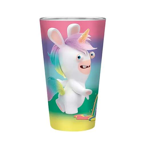 Склянка Lapin Cretins Rainbow Rabbids (Скажені кролики) 400 мл - фото 2