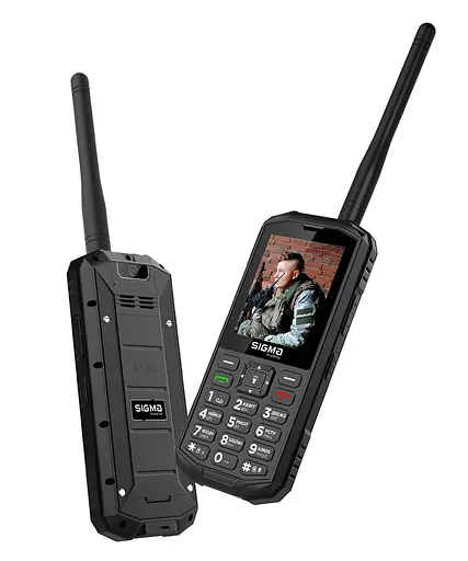 Телефон Sigma X-treme PA68 Wave Black UA UCRF - фото 6