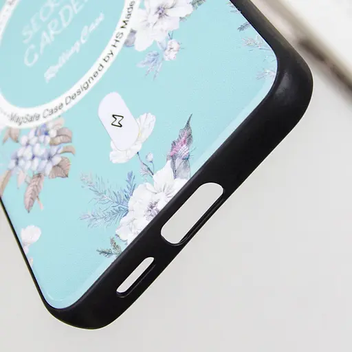 TPU+PC чохол Epik Secret Garden with MagFit для Samsung Galaxy S23 FE Mint - фото 8