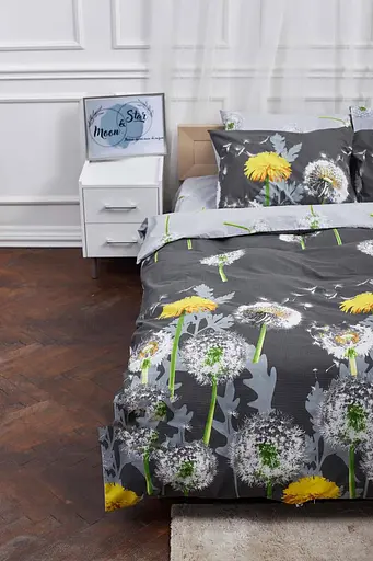 Пододеяльник Moon&Star Бязь Gold Люкс Dandelion King Size 220x240 см - фото 4