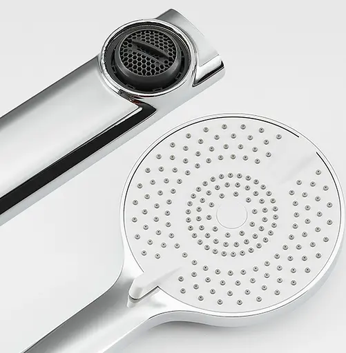 Душова система Frap з виливом хром F2467, Хром - фото 4