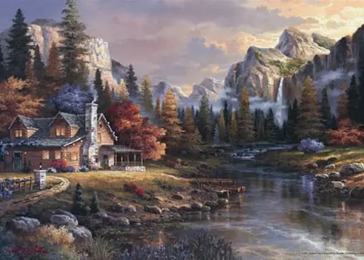 Пазл Anatolian Будиночок у горах 500 ел. (3533) - фото 2