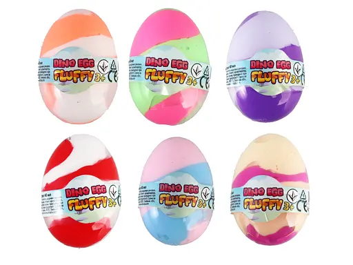 Іграшка-антистрес UA Fluffy Egg Color Magic, TM Lovin, Окто, 40 мл - фото 2