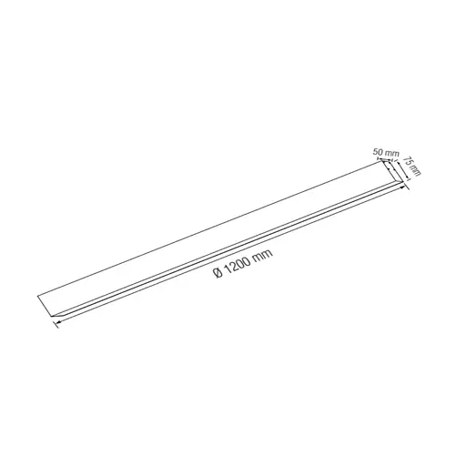 Підвісний лінійний світильник Horoz Electric Fortune5-40 3CCT 40W 019-051-1040 (Білий) - фото 4