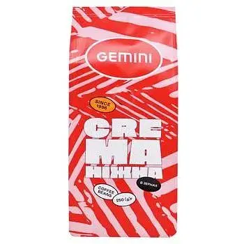 Кофе в зернах Gemini Crema 250 г - фото 1