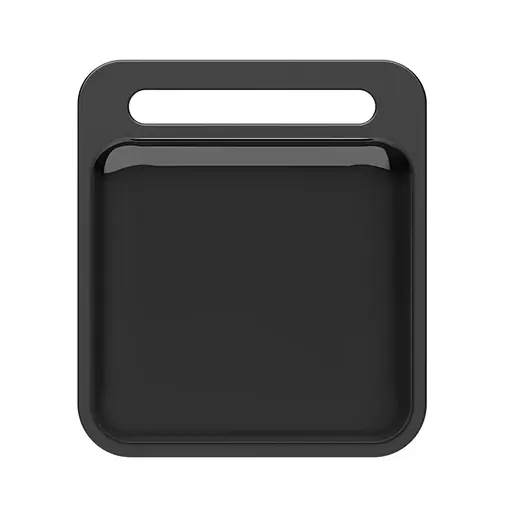 Мини GPS трекер - bluetooth маячок в виде брелока с автономной работой до 1 года FindmyTag, черный (101155)