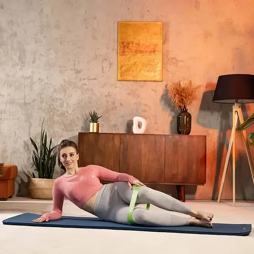 Коврик для йоги Hop-Sport HS-NB016GM NBR 1,5см темний морський - фото 4