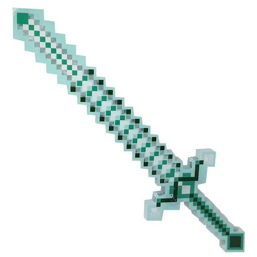 Дитяча іграшка Меч "Minecraft" Bambi MCR-M(Green) світлові та звукові ефекти - фото 1