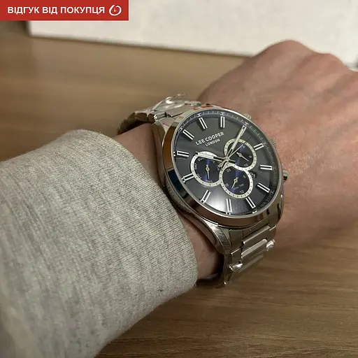 Годинник Lee Cooper England Silver - фото 9