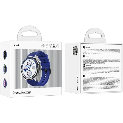 Смарт-годинник HOCO Y24 AMOLED Smart sports watch (call version) Silver - фото 2