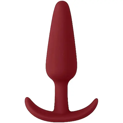 Анальна пробка ShotsToys Slim Butt Plug 8.3 см (червоний)