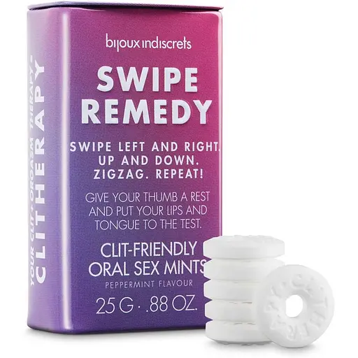 М'ятні цукерки Bijoux Indiscrets Swipe Remedy - cliTherapy oral Sex mints - фото 3