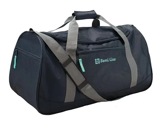 Сумка дорожная Semi Line 40 Navy/Grey (A3043-4) - фото 2