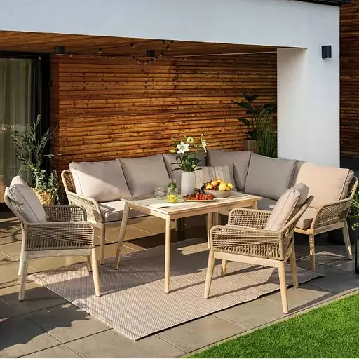 Комплект садовой мебели Di Volio Albenga бежевый - фото 2