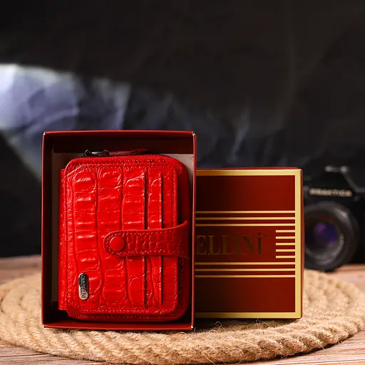 Женский кожаный кошелек Canpellini 10.8х8.5х2 см acs0025068 - фото 9