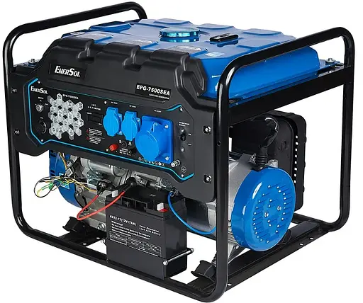 Генератор бензиновий EnerSol 7/7.5 кВт EPG-7500SEA - фото 2
