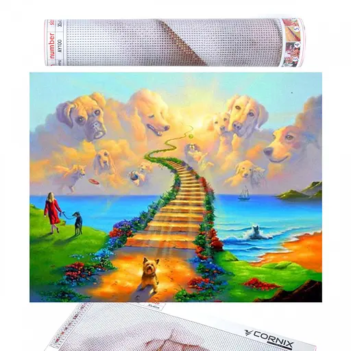 Набір алмазної мозаїки (вишивки) Cornix Art 40 x 30 см AY05 - фото 1