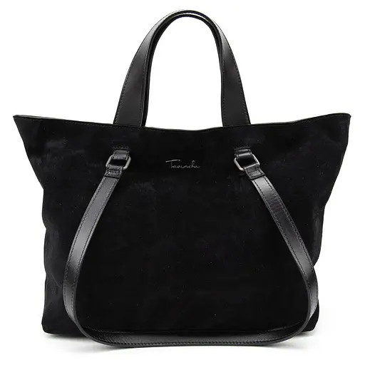 Женский вместительный замшевый шоппер Tavinchi CH-018A-Y