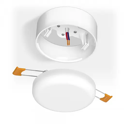 Рамка накладного монтажу безрамкового круглого світильника VIDEX (VL-DLFR-09SF) - фото 1