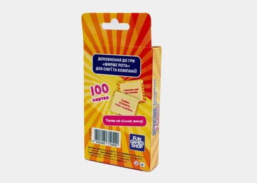 Настільна гра Fun Games Shop Ширше Рота: Доповнення до гри (Watch Ya' Mouth: Expansion) (укр.) (FGS59) - фото 3