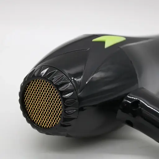 Фен стайлер Rainberg RB-2208 концентратор 3 швидкості 3 режими температури 7800Вт Чорний/Салатовий - фото 3