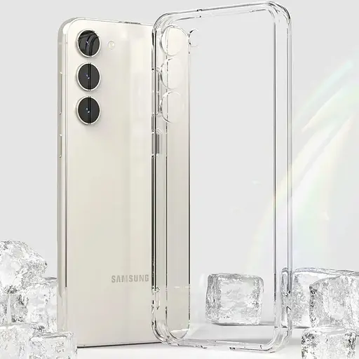 TPU чехол Epic Transparent 1,5mm Full Camera для Samsung Galaxy S23+ Бесцветный (прозрачный) - фото 2