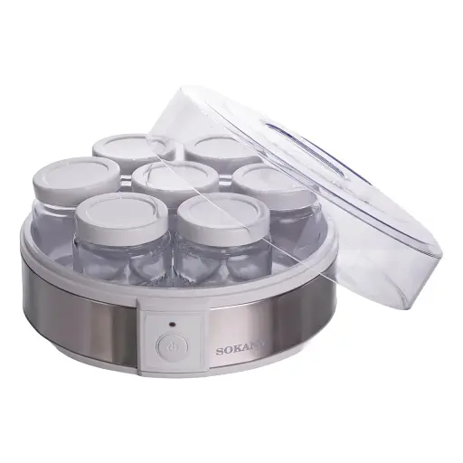 Йогуртниця SOKANY SK-08017 20 Вт 1,26 л Sokany SK-08017 - фото 3