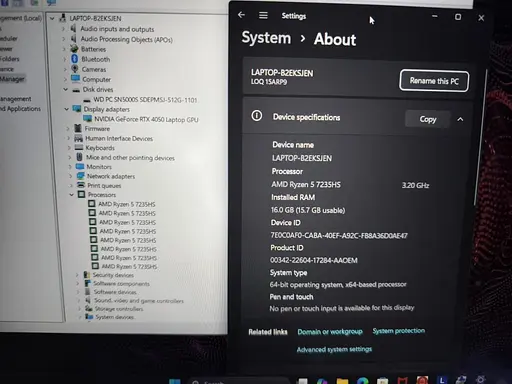 Ноутбук Lenovo LOQ 15ARP9 (83JC00LYUS) - фото 2