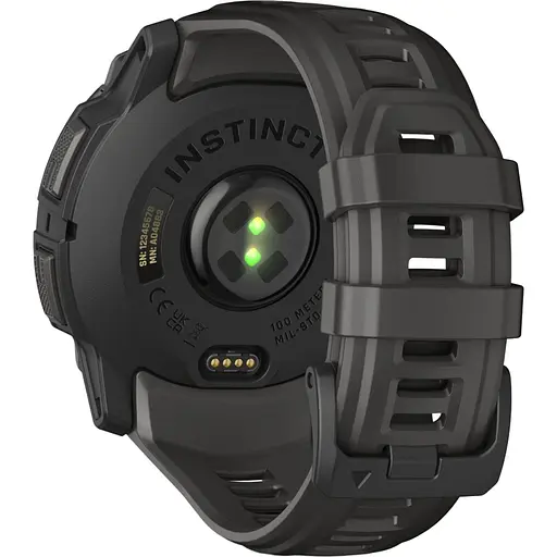 Смарт-часы Garmin Instinct 3 AMOLED 50mm Black with Charcoal Band (010-03020-00) [125558] - фото 4