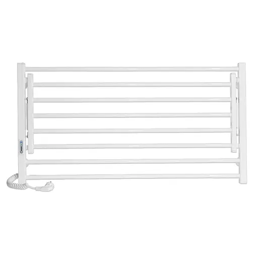Электрический полотенцесушитель Laris Зебра Астор ЧФ8 1000x500 Е левый R3 77700078, Белый, Левое, Электронный - фото 2