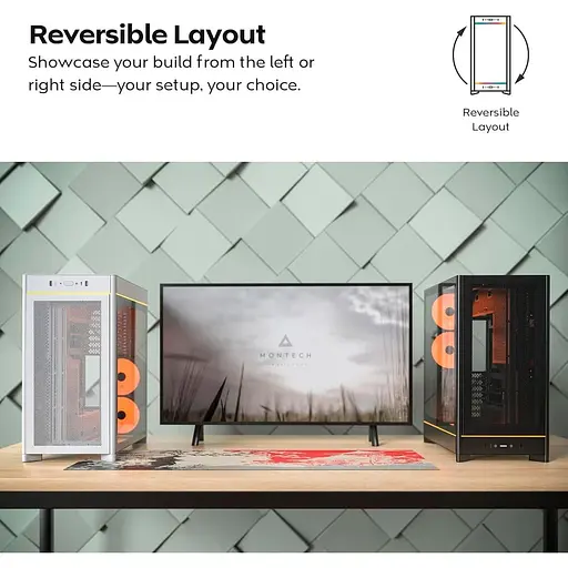 Корпус MONTECH HS01 (W) (HS01 (W)) - фото 14